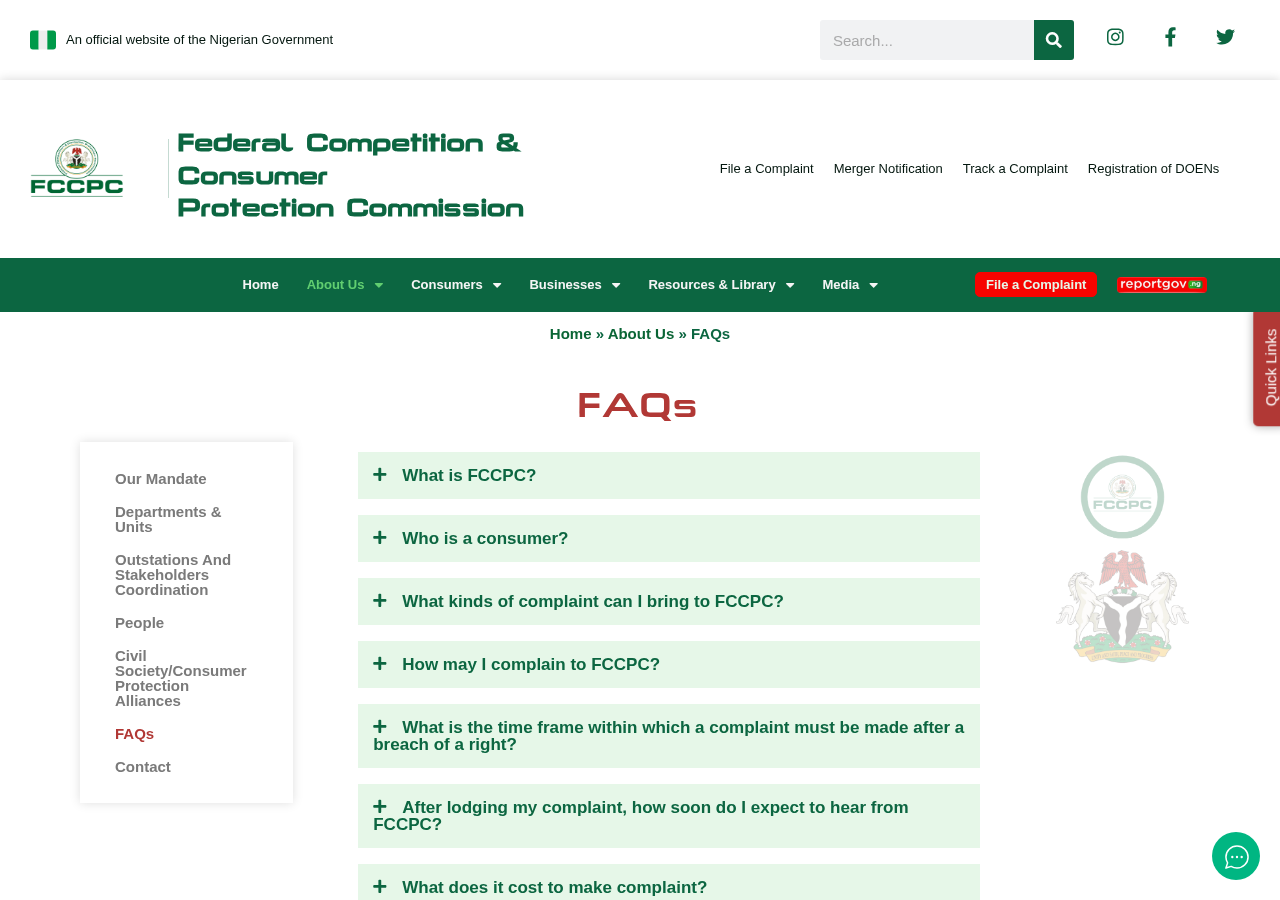 Official fccpc.gov.ng evidence used in the 1XBET.NG verification workflow