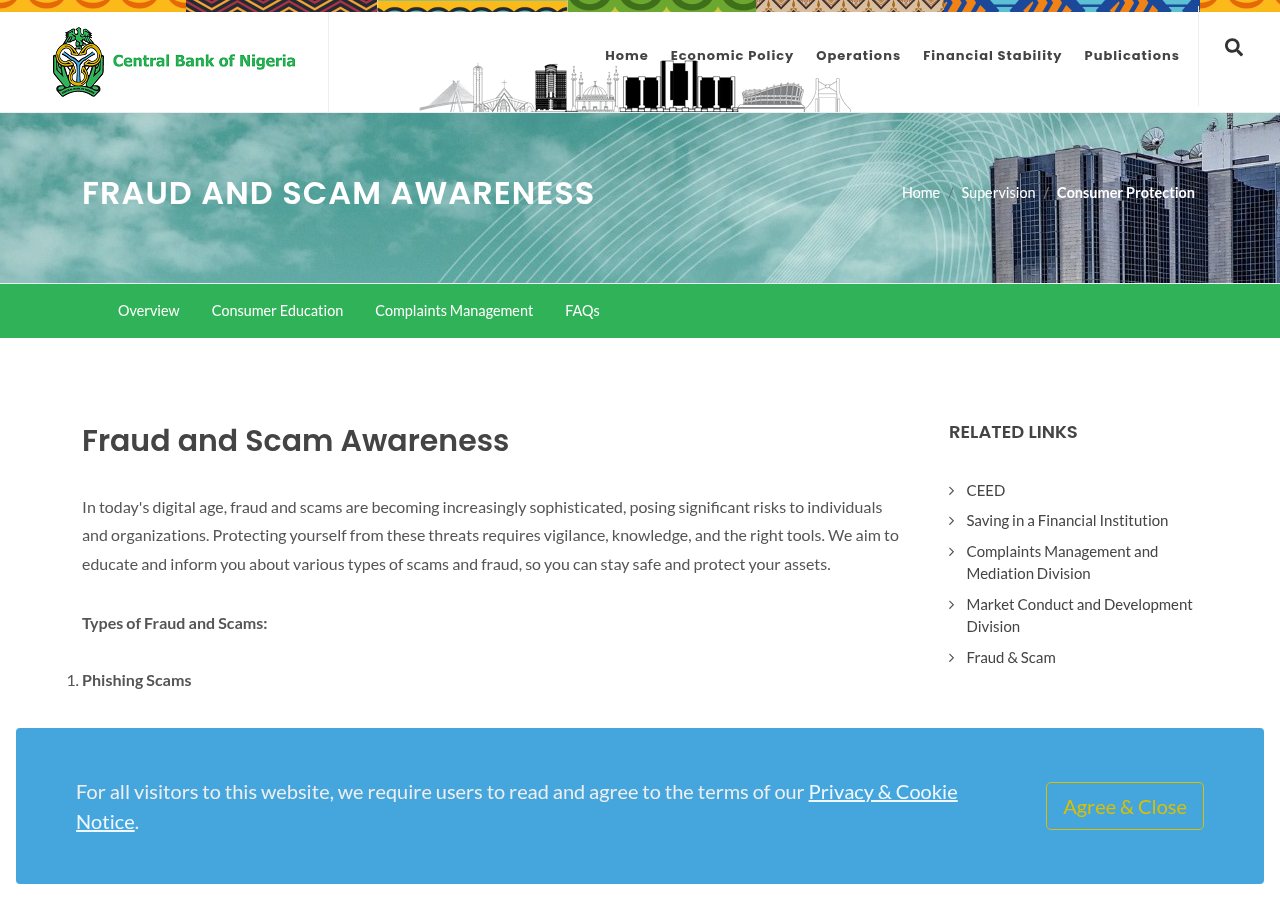 CBN fraud and scam guidance captured on 13 August 2026, used for credential and transfer safeguards.